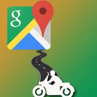 چگونه راه خود را با موتور سواری در Google Maps پیدا کنید