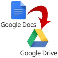 How to transfer data from Google Docs to Google Drive