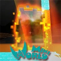How to build hell portal and find the Black Dragon Boss in Mini World: Block Art