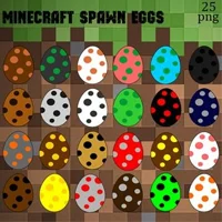 دستور ایجاد تخم مرغ در بازی Minecraft