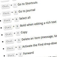 80 handige sneltoetsen in Microsoft Outlook