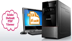 Establecer la lectura de PDF predeterminada con Foxit Reader