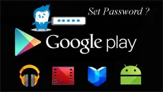 Tetapkan kata sandi untuk Google Play Store