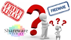 Hoe onderscheid je Freeware-, Trialware- en Shareware-software?