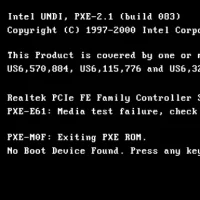 نحوه رفع PXE-E61: عدم موفقیت در تست رسانه ، کابل بررسی