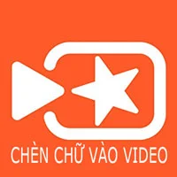Instructions to insert text into videos using Vivavideo
