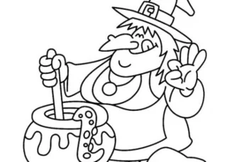 مجموعه ای از بهترین تصاویر رنگ آمیزی هالووین برای بچه ها