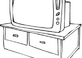 ملخص صور تلوين الأجهزة المنزلية للأطفال لممارسة التلوين