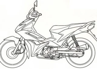 ملخص صور تلوين الدراجات النارية التي يحبها الأطفال