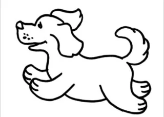 عکس های برتر از زیباترین رنگ آمیزی سگ ها برای کودکان