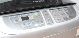 نحوه استفاده از صفحه کنترل ماشین لباسشویی سامسونگ WA10F5S5QWA ، WA11F5S5QWA