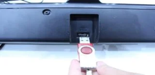 نحوه اتصال نوار صوتی سامسونگ با USB
