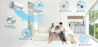 LG klimalarda otomatik temizleme özelliği