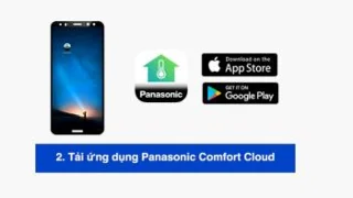 دستورالعمل اتصال کولر گازی پاناسونیک با برنامه Panasonic Comfort Cloud با استفاده از تلفن های هوشمند