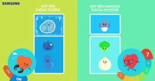Kelebihan teknologi Digital Inverter pada peti sejuk Samsung