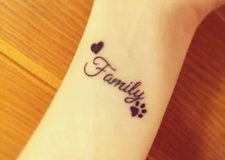 Коллекция татуировок Family, Family навсегда чрезвычайно значима