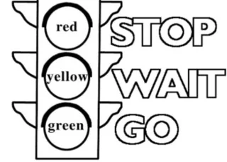 Краткое изложение раскраски дорожных знаков, чтобы помочь детям легко распознать