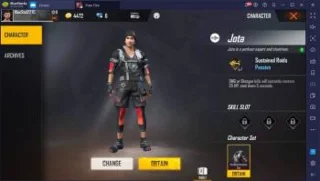 How to play Jota in Free Fire