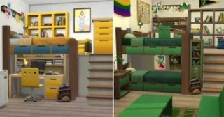 The Sims 4: A step-by-step guide to creating bunk beds