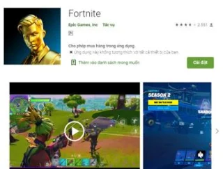 محصول فوق العاده Battle Royale Fortnite رسما در Google Play ظاهر شد