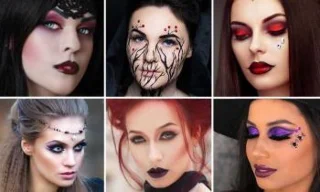 Halloween Witch Makeup 2020: 70 idea asli dan ringkas untuk disalin!