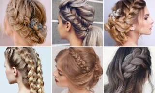 Gaya rambut dengan jalinan 2020: 150 idea dan tutorial yang indah