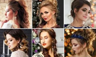Coiffures pour les fêtes de Noël et du Nouvel An: les plus belles!
