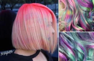Rambut Marbling atau Marble Hair: trend rambut baru!