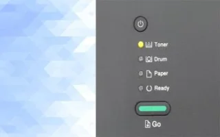 Compruebe el número de páginas impresas impresas y el número de páginas restantes en el cartucho de tóner