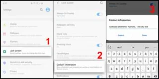 Bilgiler nasıl ayarlanır, Android telefon kilit ekranında görünen ad