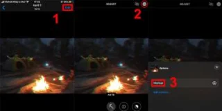 Tutorial 2 maneiras de tirar fotos com exibição de data e hora para iPhone extremamente fácil