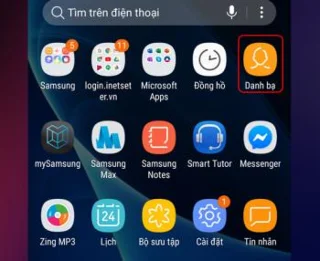 Samsung Galaxy J5, J7에서 연락처 가져 오기 및 내보내기 지침