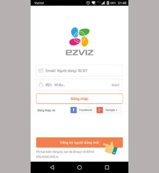 註冊 EZVIZ 帳戶的說明