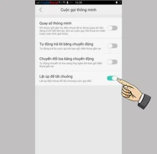 在 OPPO F3 Lite (A57) 上靜音快速通話