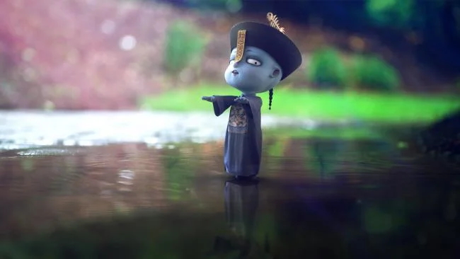 سنتز تصویر زمینه رایانه ای زیبا ، کوتاه