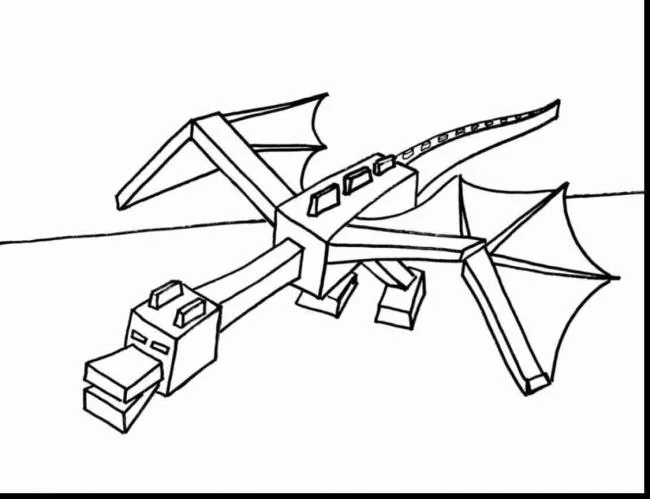 Koleksi gambar pewarna Minecraft terbaik untuk kanak-kanak