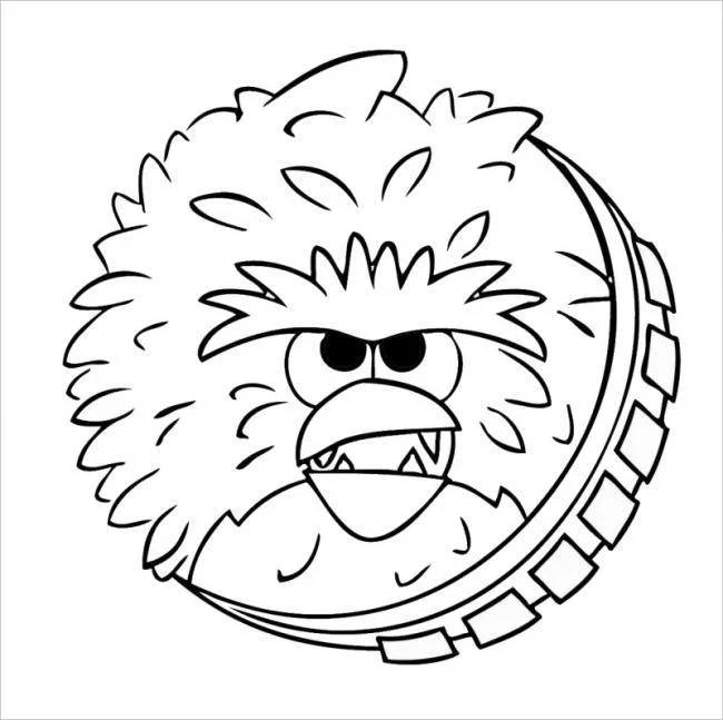 Koleksi gambar mewarnai Angry Birds terbaik untuk anak-anak