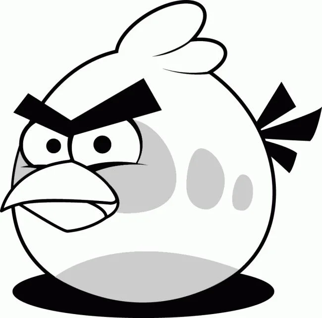Koleksi gambar mewarnai Angry Birds terbaik untuk anak-anak