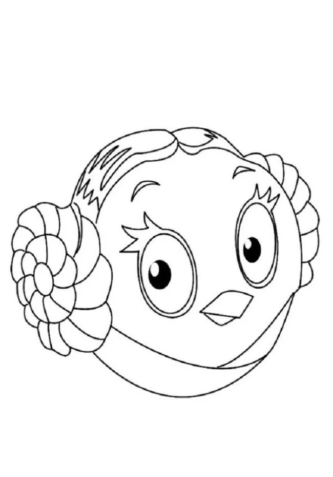 Koleksi gambar mewarnai Angry Birds terbaik untuk anak-anak