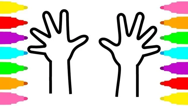 Koleksi gambar mewarna tangan terbaik untuk kanak-kanak