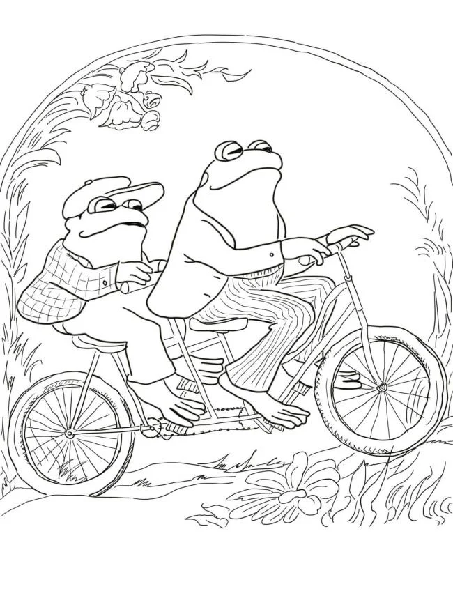 Koleksi mewarnai katak paling indah untuk bayi Anda