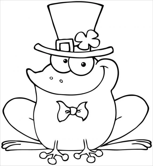 Koleksi mewarnai katak paling indah untuk bayi Anda