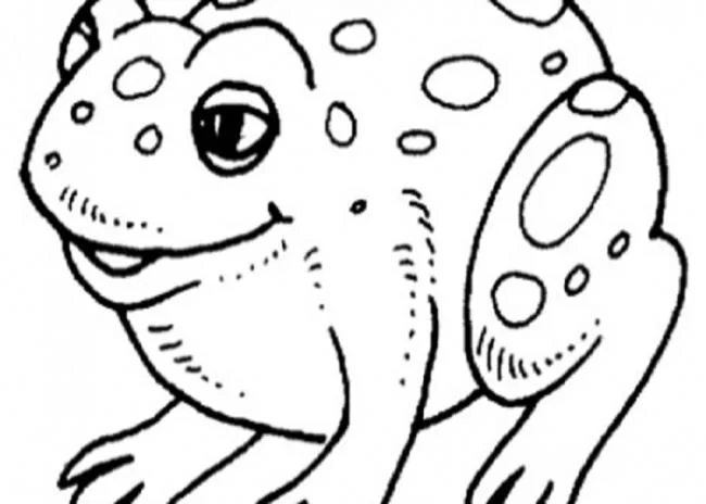 Koleksi mewarnai katak paling indah untuk bayi Anda