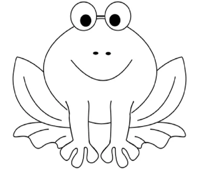 Koleksi mewarnai katak paling indah untuk bayi Anda