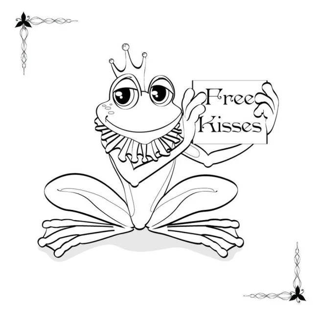 Koleksi mewarnai katak paling indah untuk bayi Anda