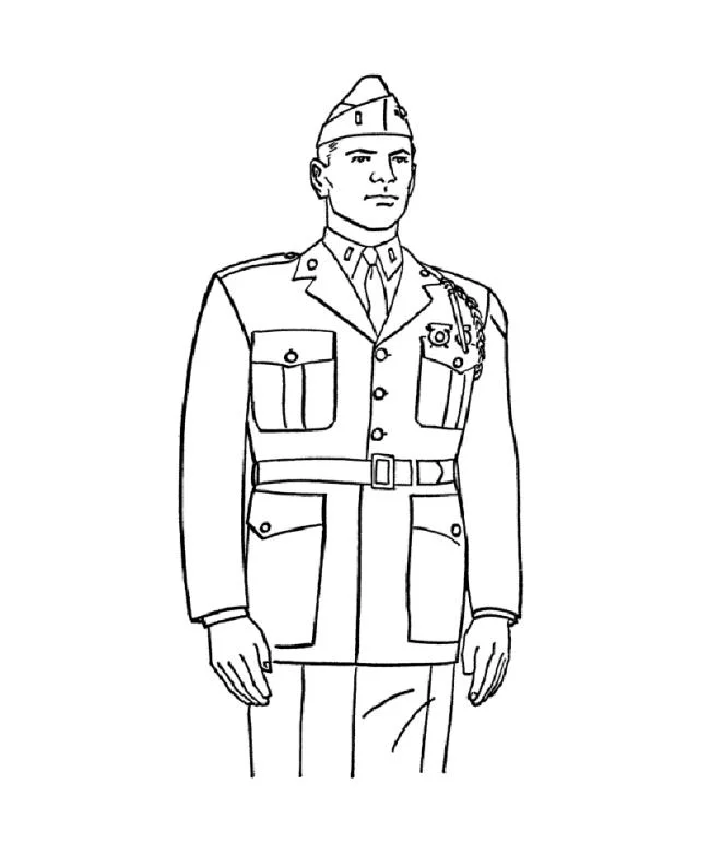 Resumen de las imágenes para colorear más bellas del ejército