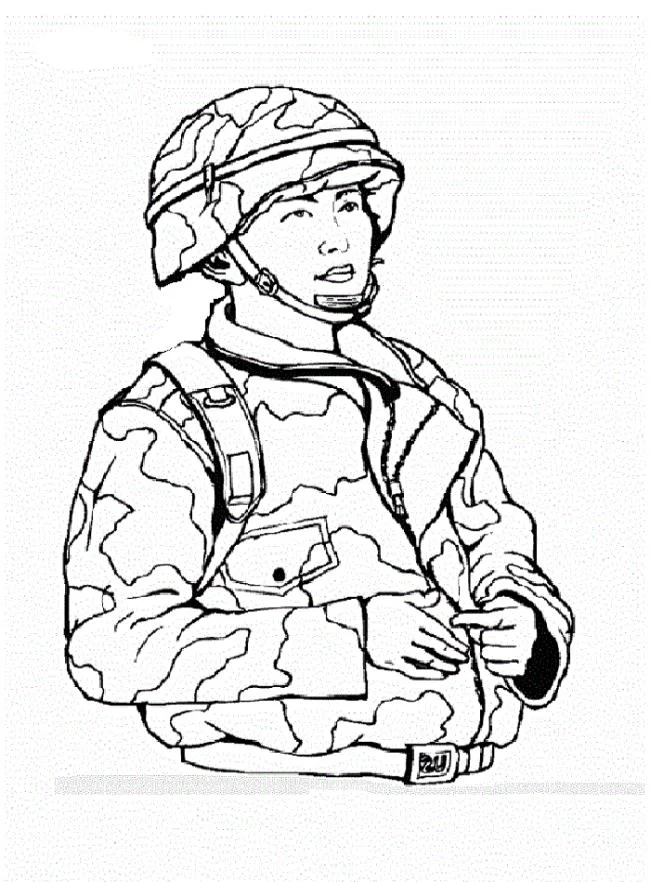 Resumen de las imágenes para colorear más bellas del ejército