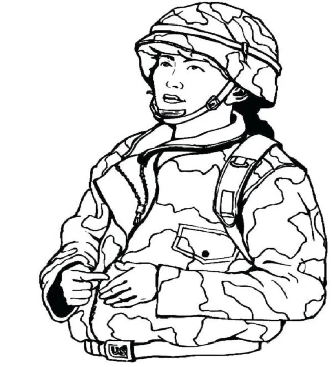Resumen de las imágenes para colorear más bellas del ejército