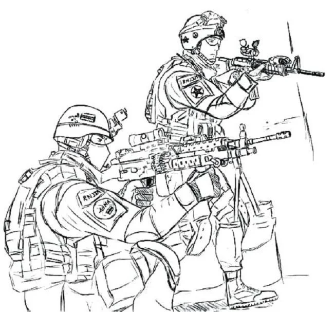 Resumen de las imágenes para colorear más bellas del ejército