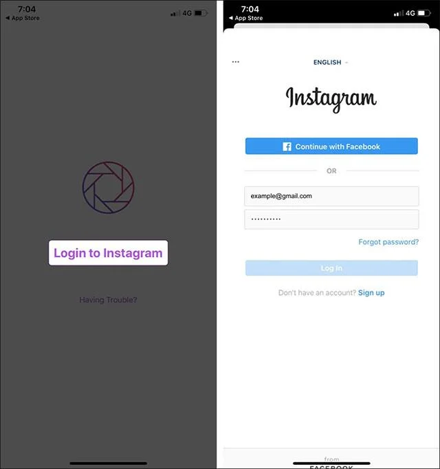 Apple Watch에 Instagram 설치